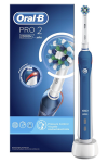 Oral B tandenborstel, Pro 2000, 3D-reiniging, 8.800 rotaties, 40.000 pulsaties, 2 minuten timer, poetsdruksensor